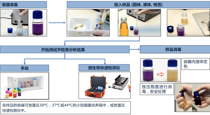 微生物快速检测系统检测流程